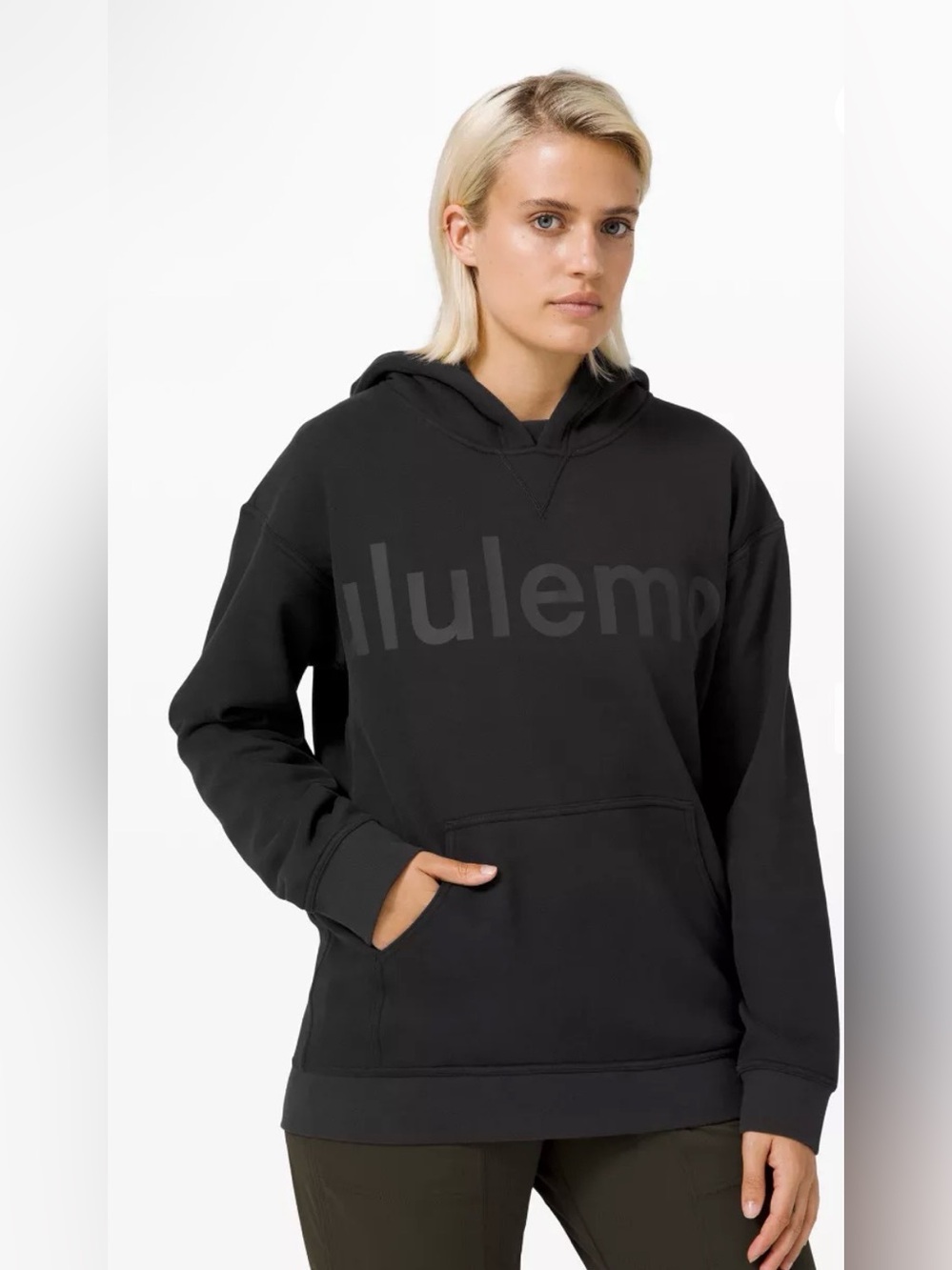 Lululemon All Yours Hoodie in size Small. Black